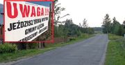 Sołtys z Lubelszczyzny nie wytrzymał. Taki baner postawił przy drodze