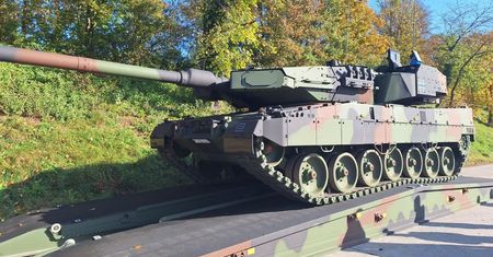 Niemcy mają pierwszego gotowego Leoparda 2A7A1 z Trophy
