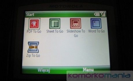 Cellna recenzja: MOTOROLA Q9h 6