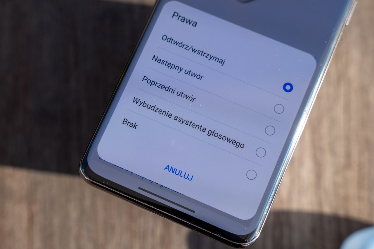 Huawei FreeClip 2 - wybór gestów