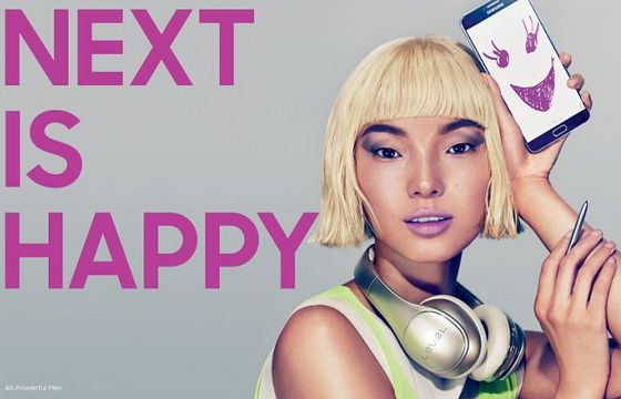 Modowa kampania od Stevena Kleina reklamuje Samsunga Galaxy S6 Edge+ i Galaxy Note5