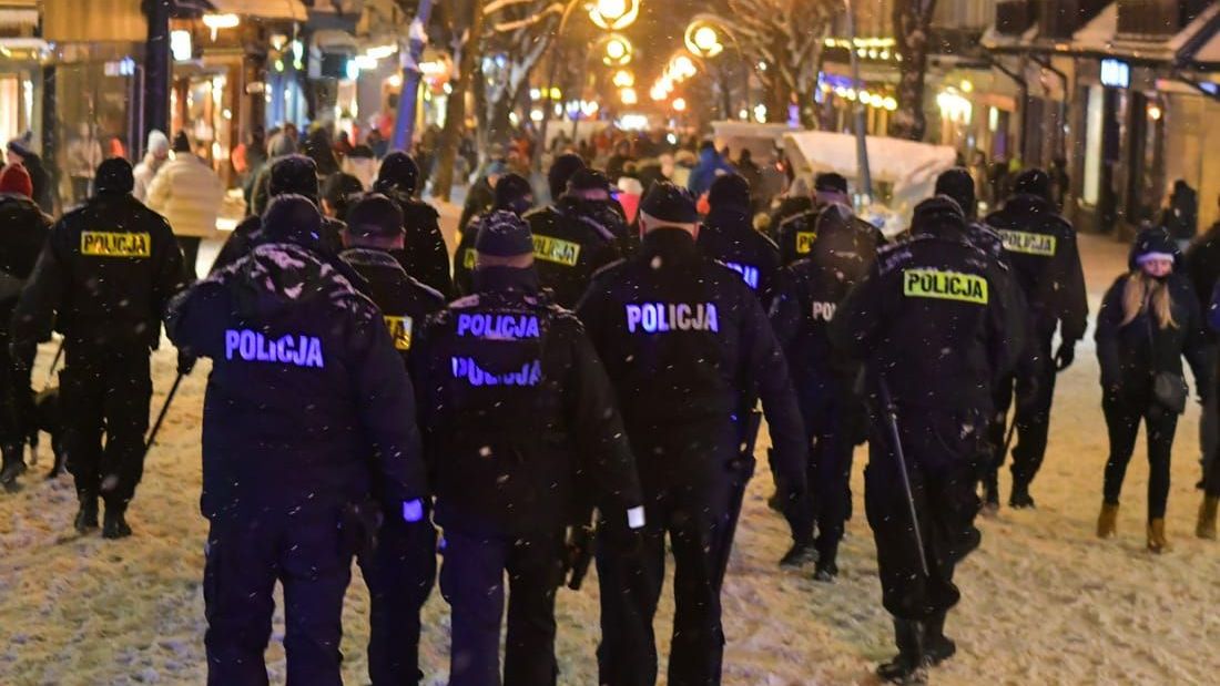 Weekendowy najazd turystów do Zakopanego | fot. KPP w Zakopanem