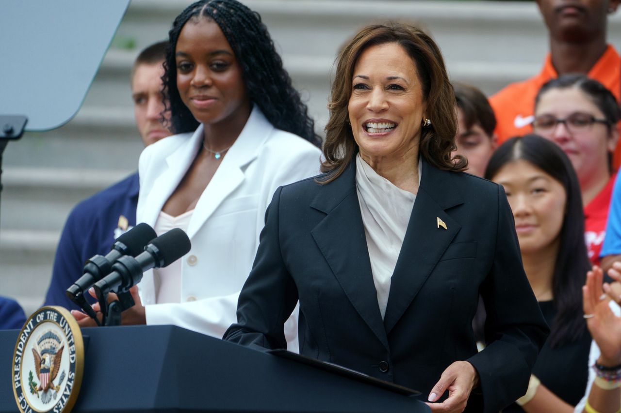 Vice President Kamala Harris has the best chances to take Joe Biden's place in the race for the White House.