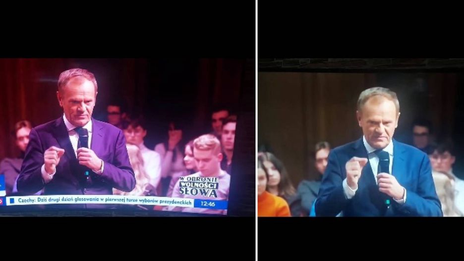 TVP manipuluje słowami Donalda Tuska