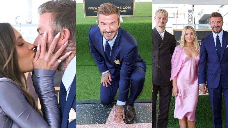 David Beckham odsłonił swoją gwiazdę