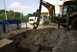 Makabryczne odkrycie w Kraśniku. Kości na placu budowy