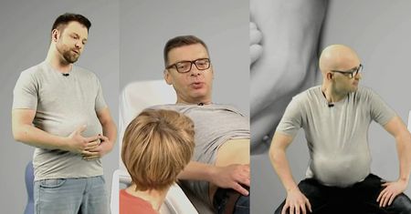 Tymczasem w TVN-ie: Mężczyźni udają, że rodzą...