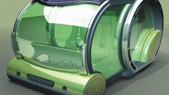 Zielone auto na joysticka 1