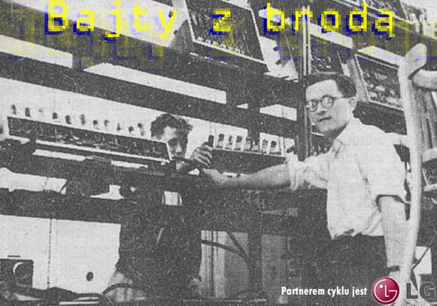 Naprawianie EMALa, na pierwszym planie Romuald Marczyński („Informatyka”, nr 8-12/1989)