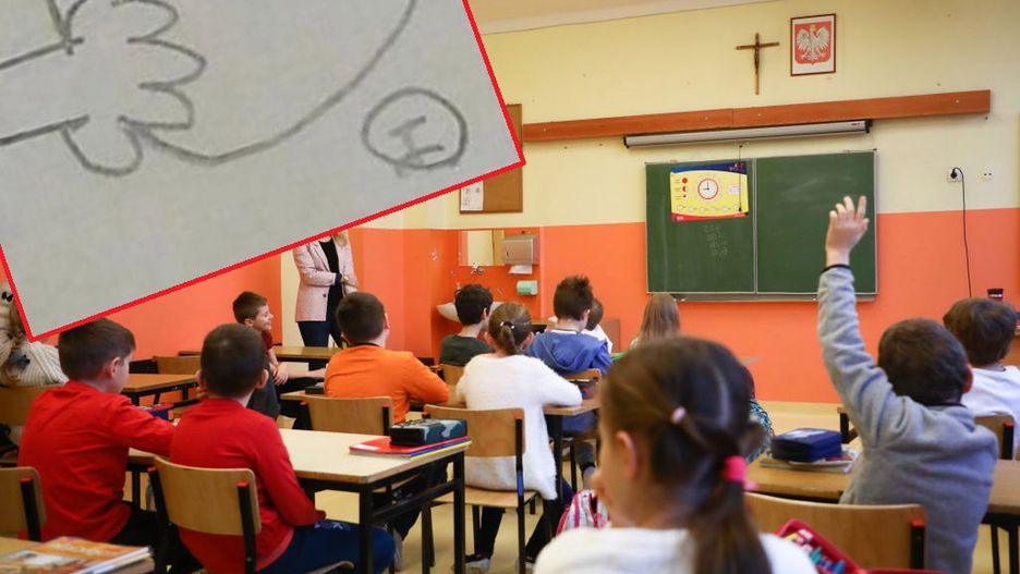 Rysunek chłopca zawstydził mamę. Pokazała go innym