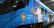 Śląsk. "Pociąg Mistrzów” wyjechał na tory. Ma promować najważniejsze zawody na Stadionie Śląskim.