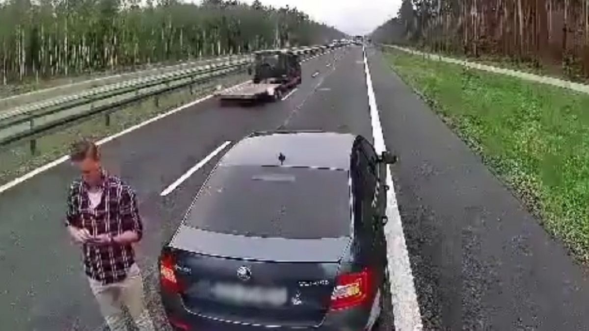 Kierowcą, który spowodował kolizję, był marszałek województwa zachodniopomorskiego. 