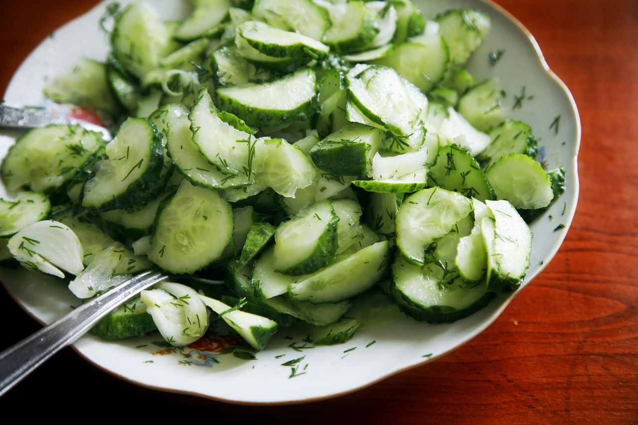 Cucumber salad