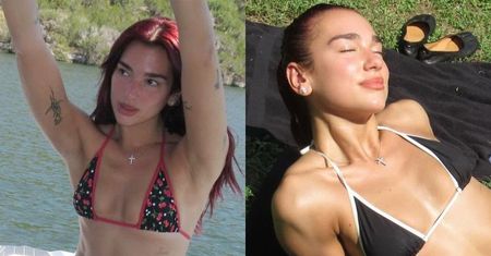 Dua Lipa prezentuje UMIĘŚNIONĄ sylwetkę w bikini. Piosenkarka pochwaliła się prywatnymi kadrami z wakacji. Robi wrażenie?