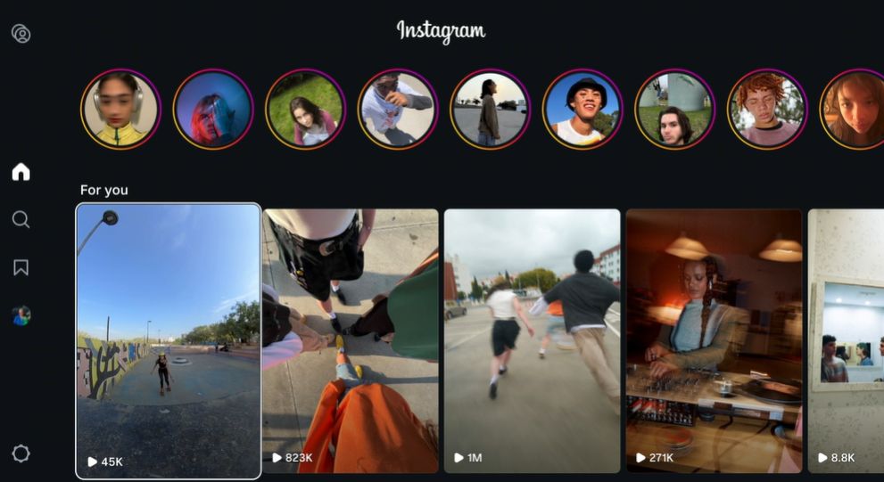 Instagram z aplikacją na kolejnych telewizorach Smart TV