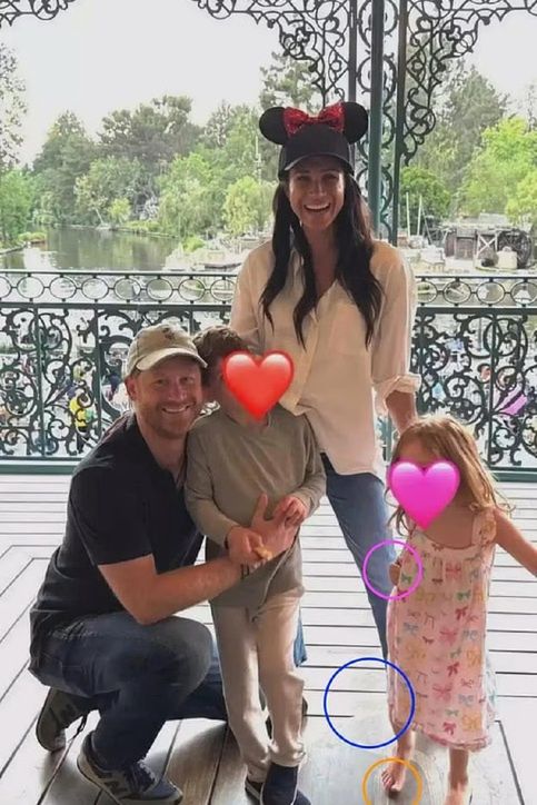 Meghan Markle MAJSTROWAŁA przy zdjęciach Archiego i Lilibet?