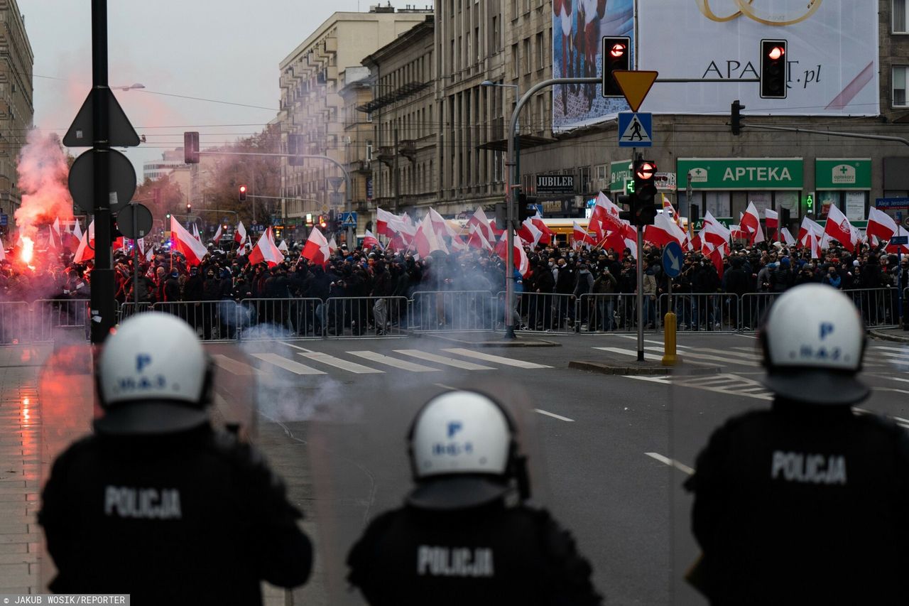 Marsz Niepodległości. Policjanci już prowadzą czynności operacyjne