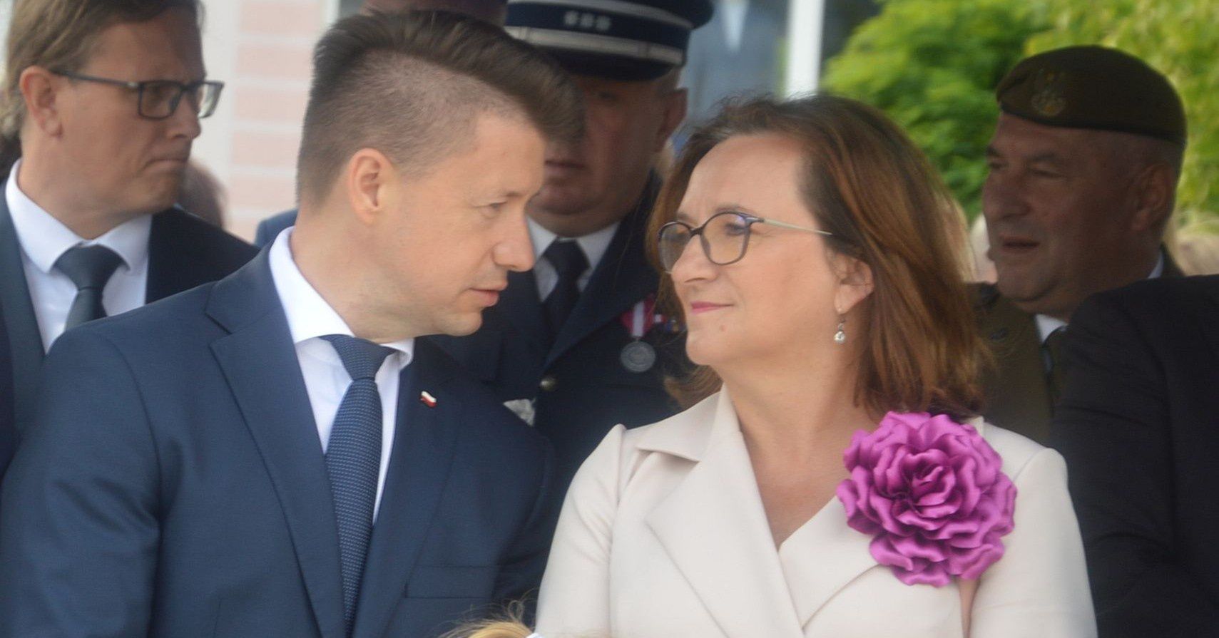 Kto był na wojewódzkich obchodach Święta Policji w Końskich?