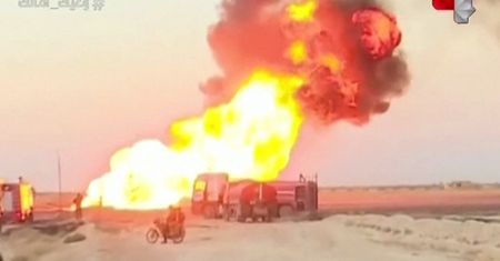 Arabski gazociąg w Syrii. Wybuch doprowadził do awarii prądu w całym kraju