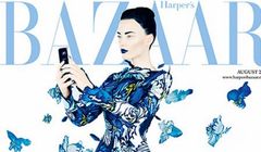 „Harper’s Bazaar” z reklamą natywną Samsunga Galaxy S6 na okładce