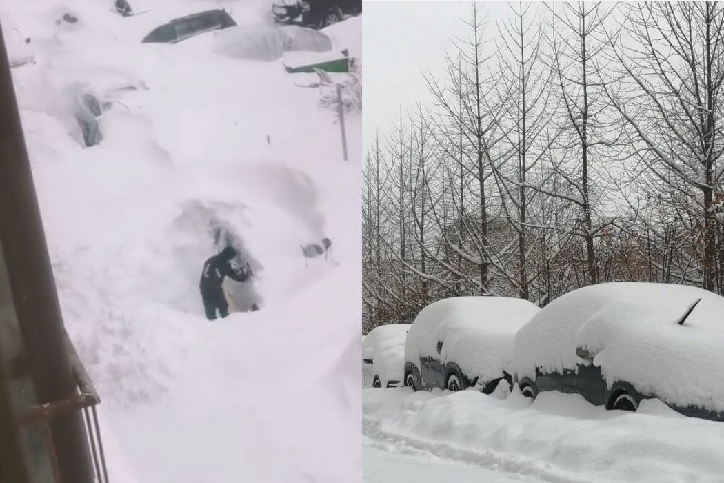 Atak zimy w Chinach. Takich opadów nie było od 116 lat