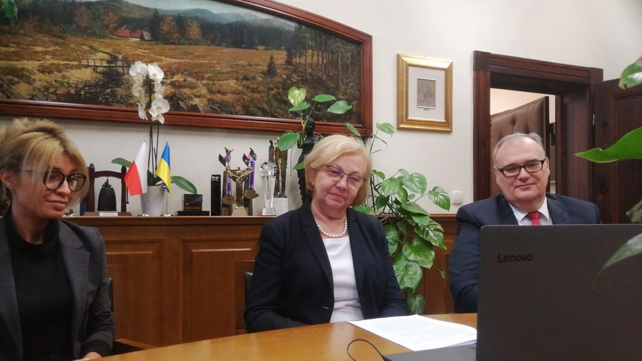 Śląsk. Prezydent Zabrza Małgorzata Mańka-Szulik rozmawiała z merem Równego.