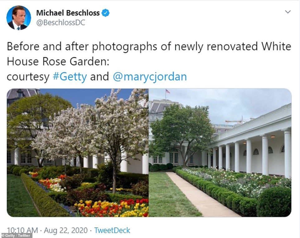 Melania Trump kazała zmienić ogród w Białym Domu