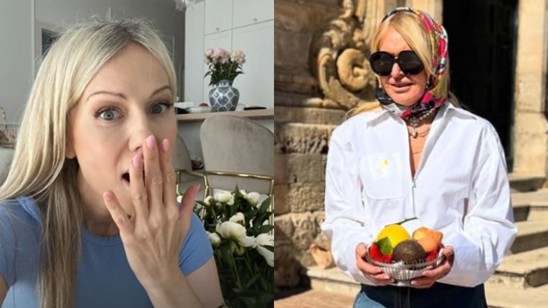 Magdalena Ogórek śmieszkuje z Moniki Olejnik