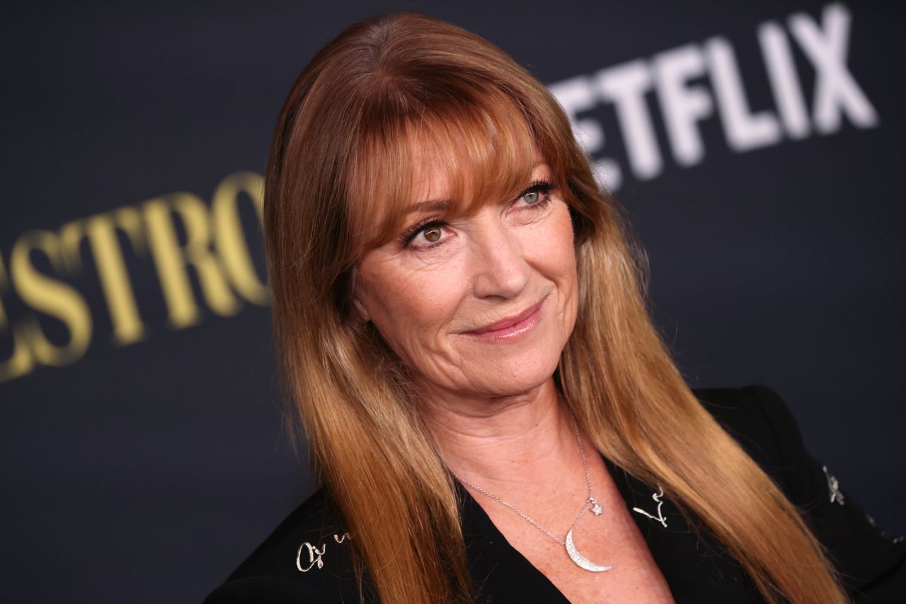 Jane Seymour musiała się ewakuować z domu. W tle szalejące pożary
