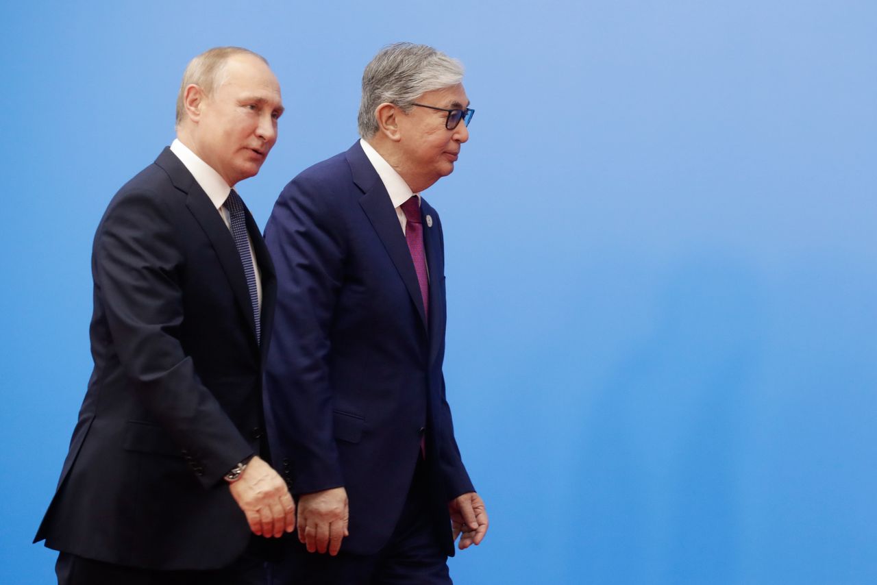 Prezydent Kazachstanu ujawnił, co powiedział Władimirowi Putinowi