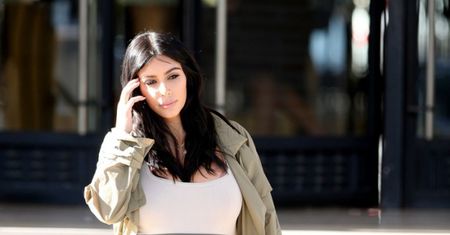 Ciążowy brzuszek Kim Kardashian!