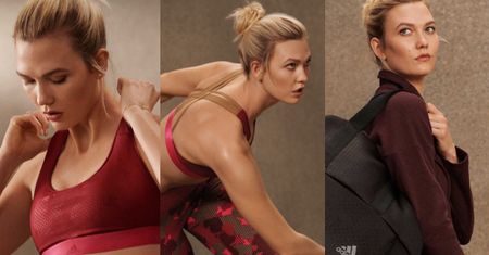 Świeżo poślubiona Karlie Kloss wygina się na wszystkie strony w nowej kampanii Adidasa