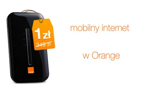 Orange: tylko do końca tygodnia mobilny Internet z modemem za złotówkę