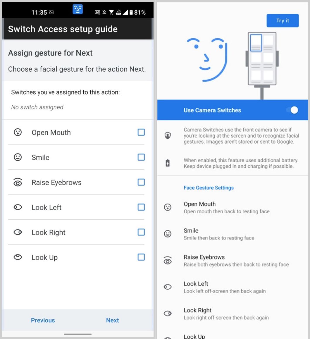 Głowa do góry. Smartfon z Androidem 12 obsłużysz uśmiechem 2