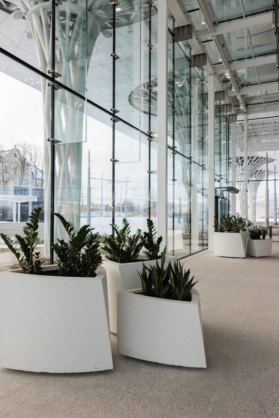 korytarz dworca lublin