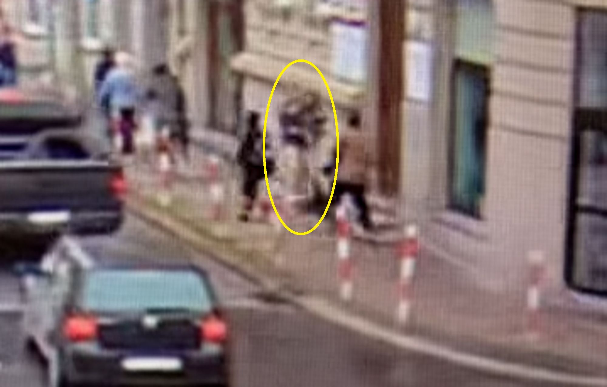 Zdarzenie nagrała kamera monitoringu