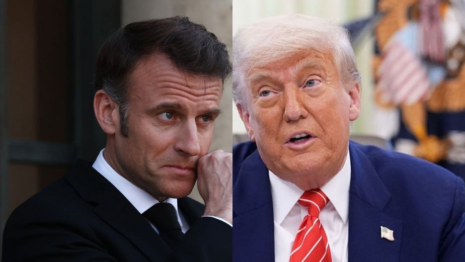 Trump udzielił Macronowi porady małżeńskiej