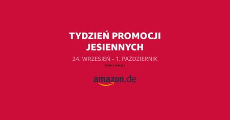 Tydzień promocji jesiennych w Amazon