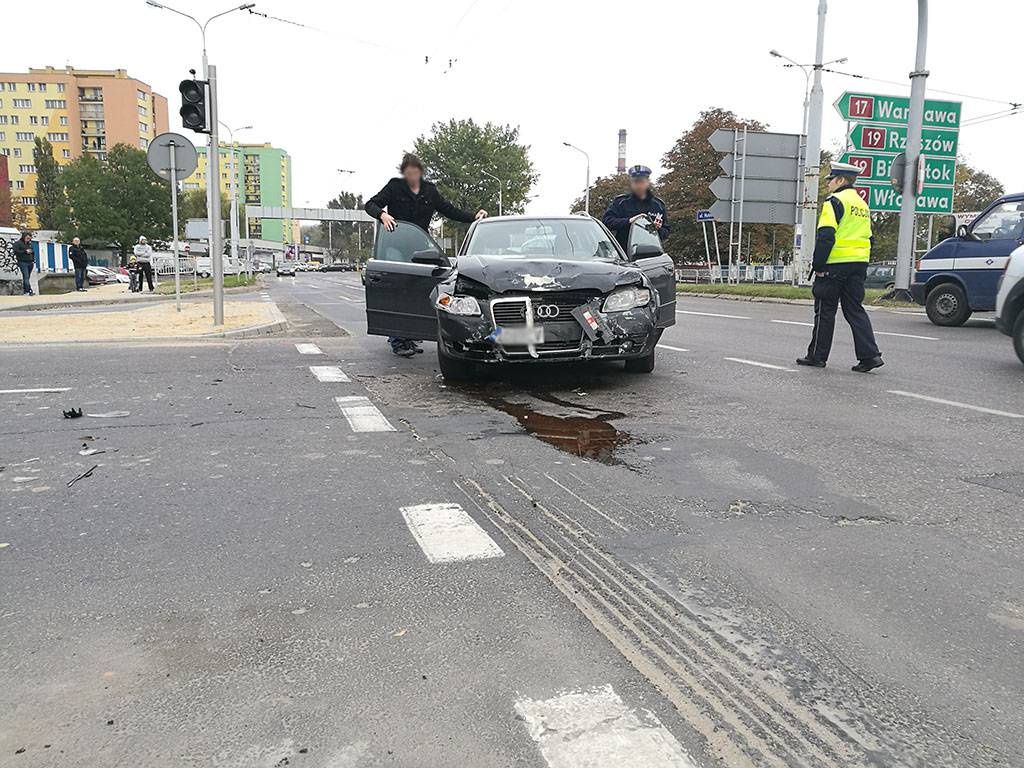 ul. hutnicza kolizja wypadek