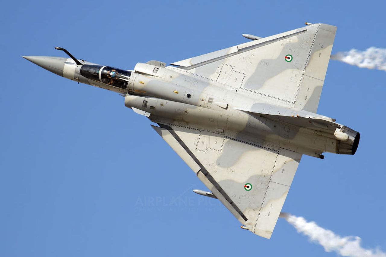 Mirage 2000 (na zdjęciu w barwach Zjednoczonych Emiratów Arabskich)