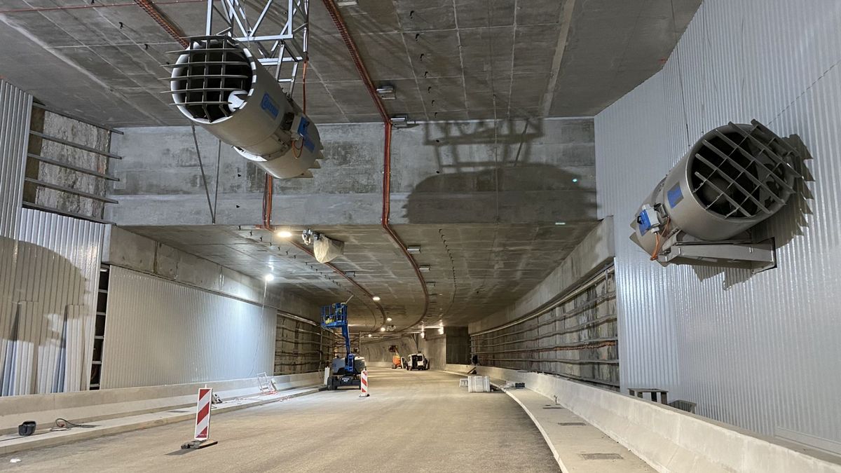 Budowa tunelu pod Świną (w Świnoujściu) - kwiecień 2023