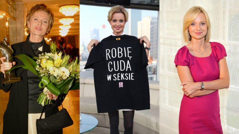 Jolanta Pieńkowska zaskakiwała wieloma zmianami wizerunku