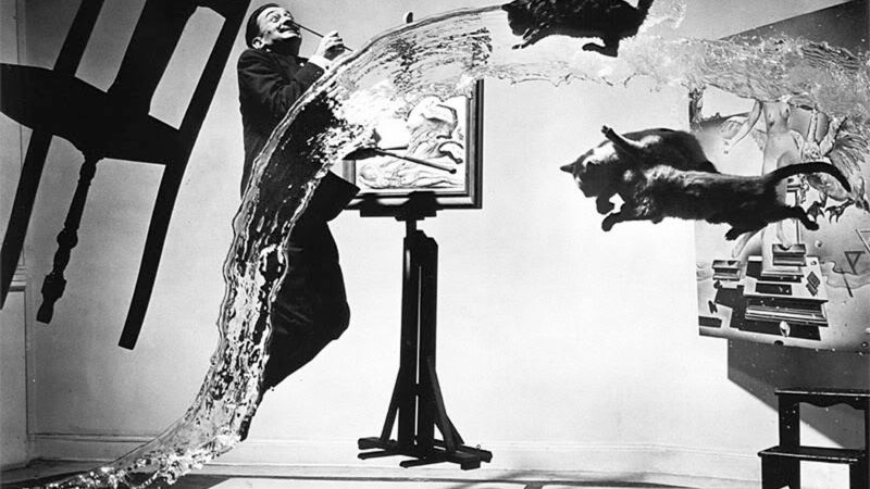 Jumpology - filozofia fotografii skoku według Philippa Halsmana 1