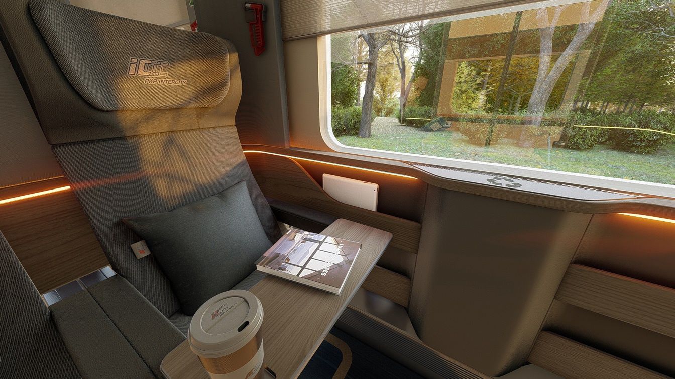 Tak będą wyglądały nowe wagony PKP Intercity 