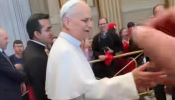 9 mln wyświetleń. Papież Leon XIV nagrany. Prawdziwy viral