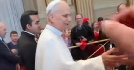 9 mln wyświetleń. Papież Leon XIV nagrany. Prawdziwy viral