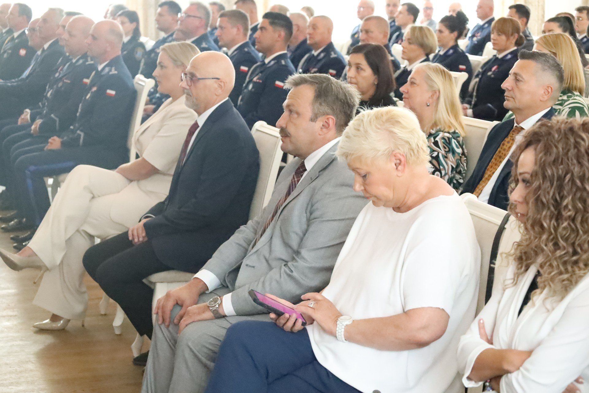 Powiatowe Obchody Święta Policji odbyły się w Pałacu w Orli