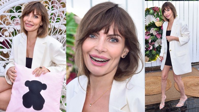 Agnieszka Dygant na evencie marki biżuteryjnej