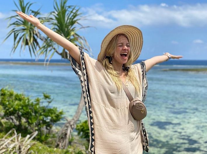 Barbara Kurdej-Szatan podczas wyjazdu na Zanzibar