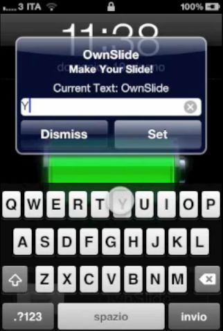 OwnSlide szybko zmieni tekst na suwaku odblokowującym iPhone'a